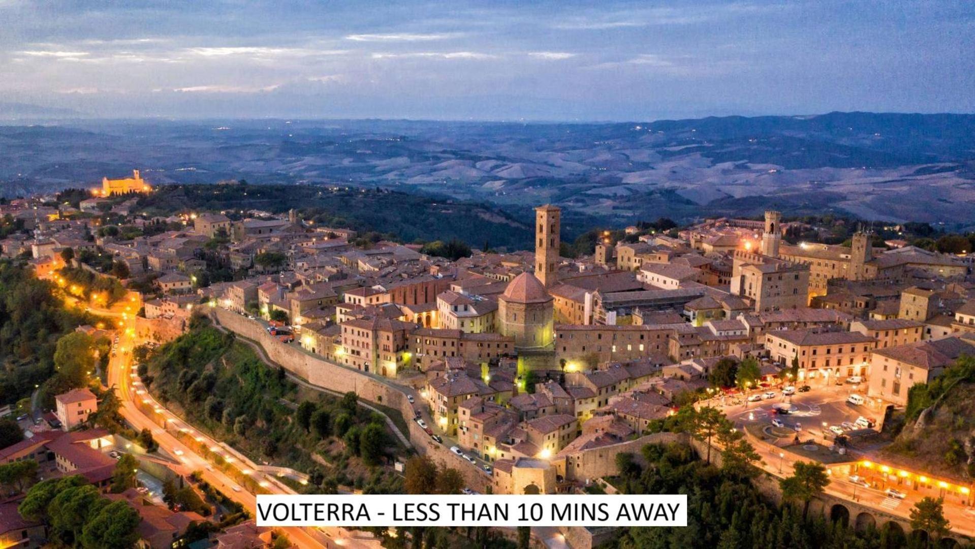 Lacollinatuscany Between San Gimignano And Volterra Dış mekan fotoğraf